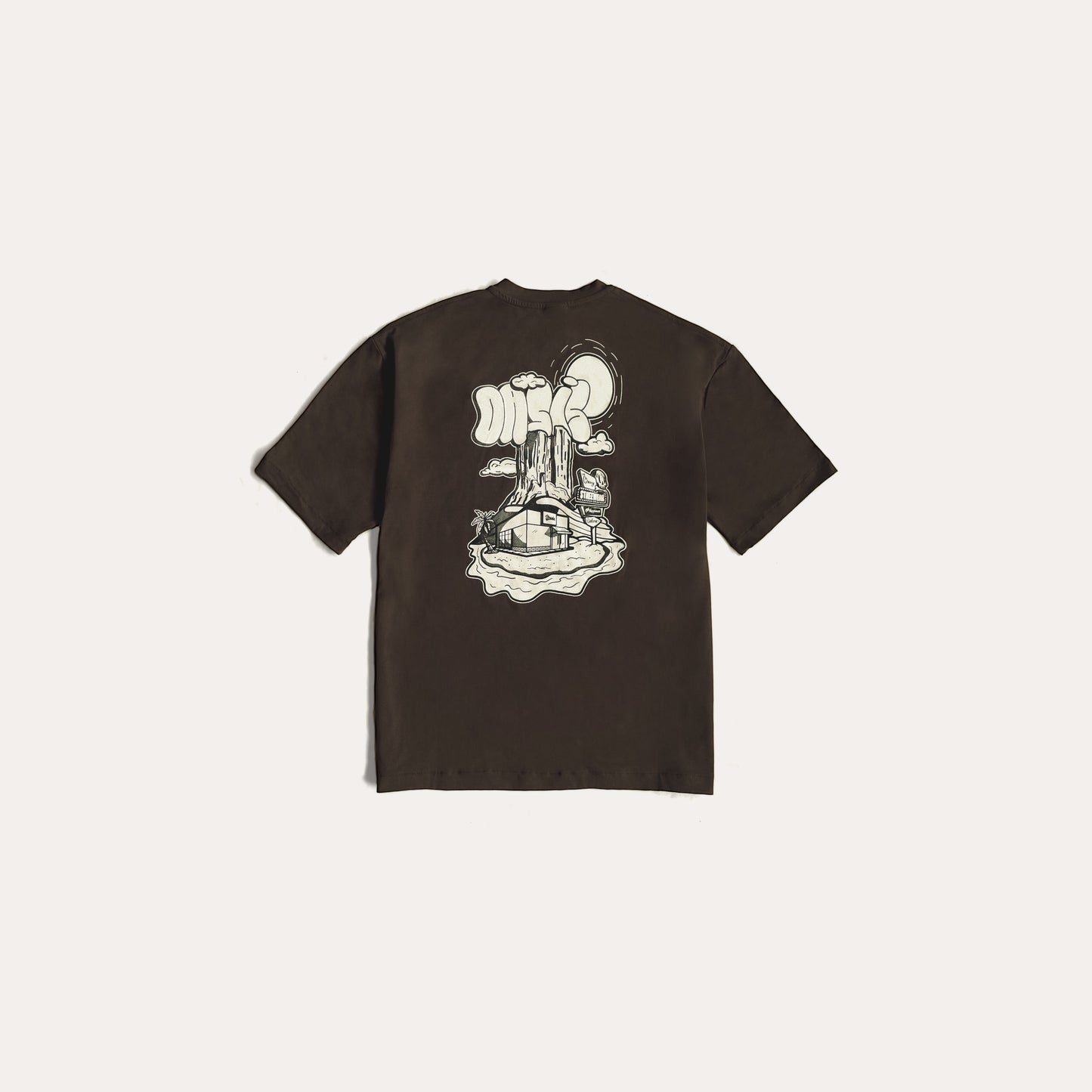 OASIS TShirt - Café oscuro