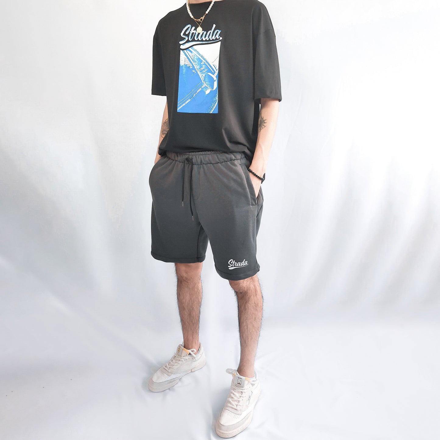 CHROME Short - Gris