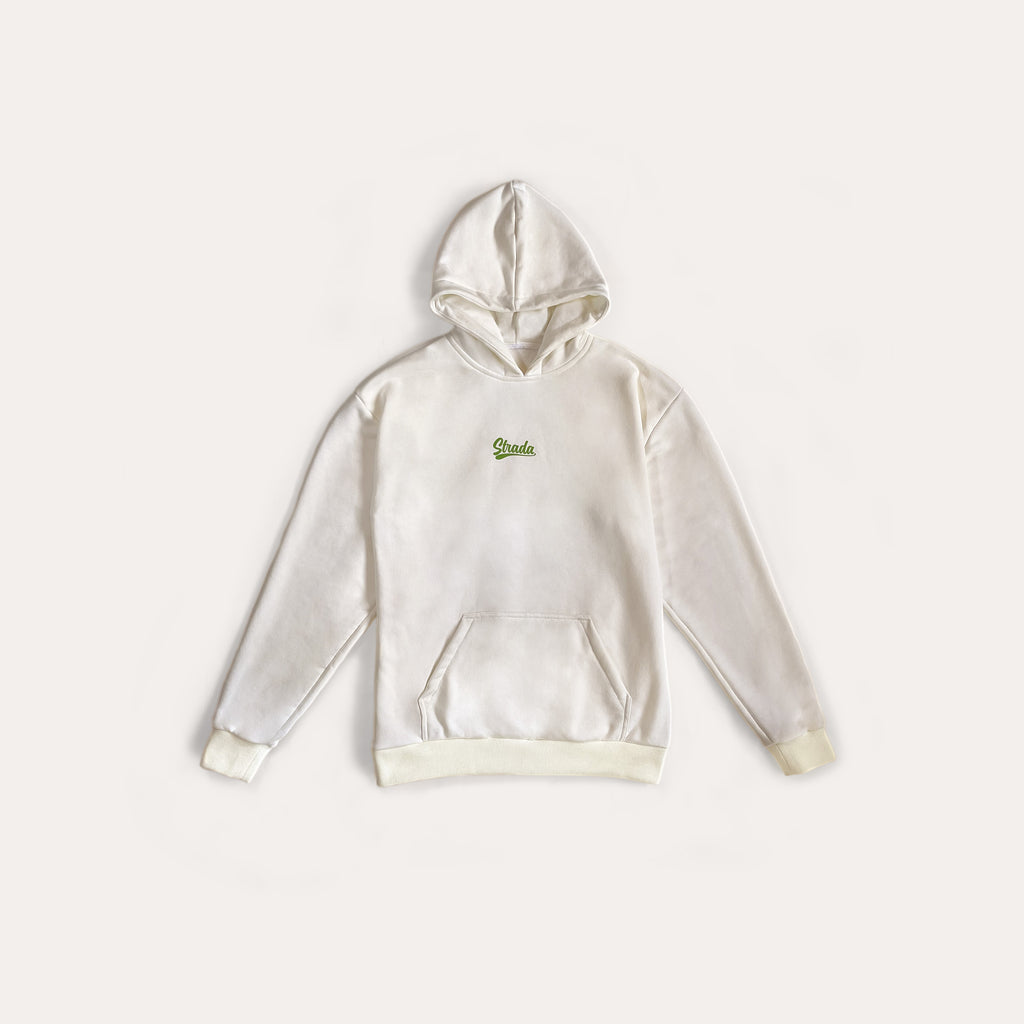 ENJOY Hoodie - Blanco Crema
