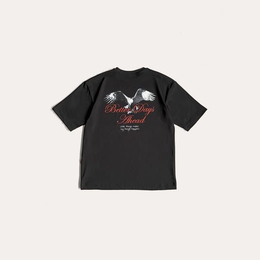 ONLY BLACK Tshirt - Negro